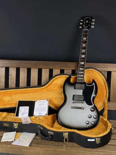 Gibson Custom Murphy Lab 61 SG Standard Ultra Light Aged Silver Burst